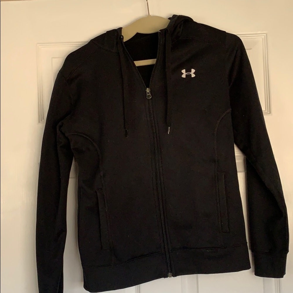 Black Womans Under Armour Hoodie
